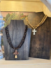 Beaded Cross Necklace