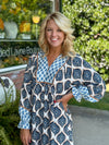 Geo Print Boho Dress