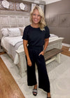 Black Wide Leg Jumpsuit