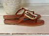 Empress Gold & Brown Sandal