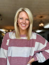 Washed Stripe Top