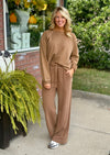 Washed Camel Top and Pant SET