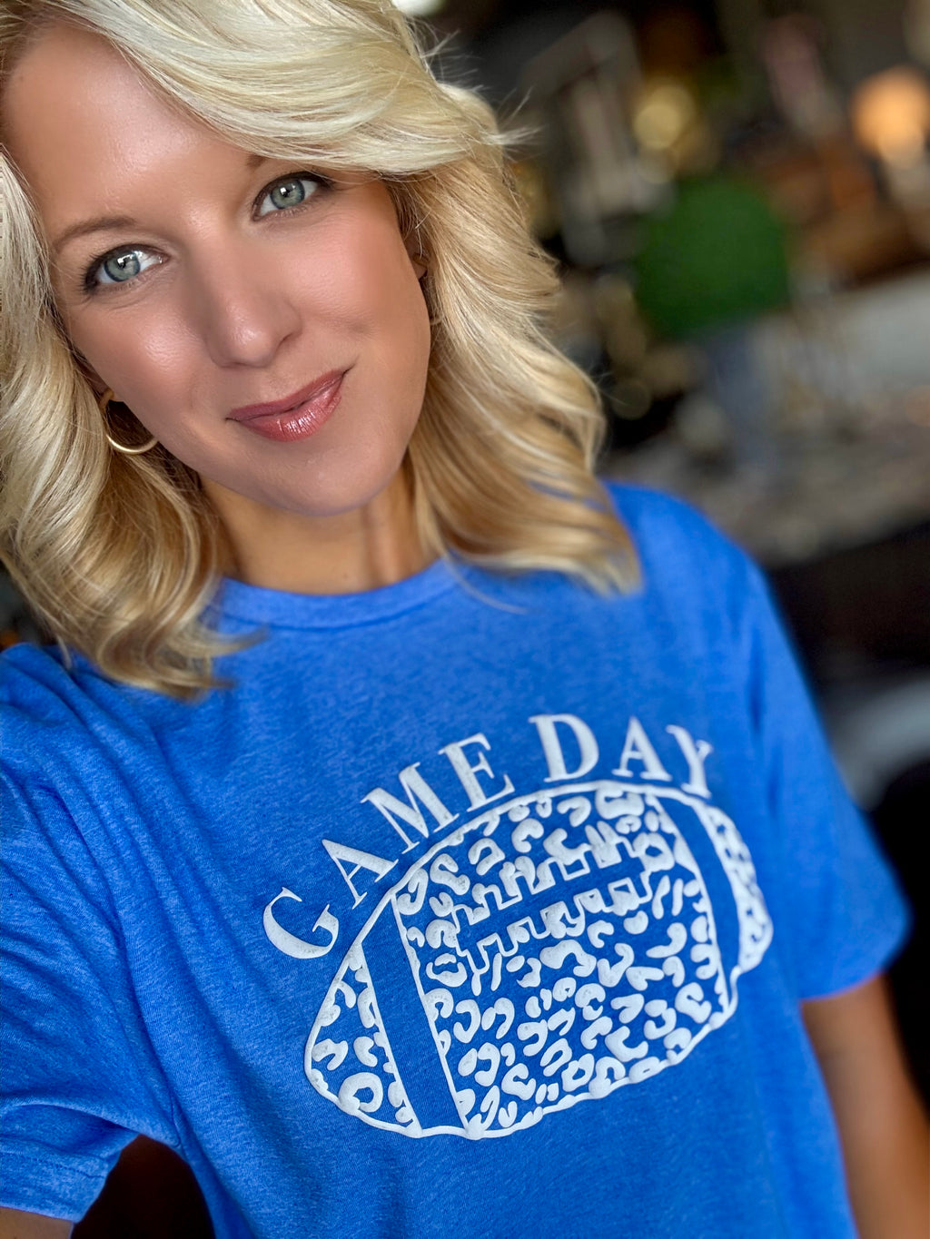 Game Day Cheetah Football Tee *Pre-Order*
