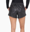 Mono B Glossy Leather Like Active Shorts
