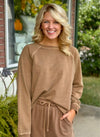 Washed Camel Top and Pant SET