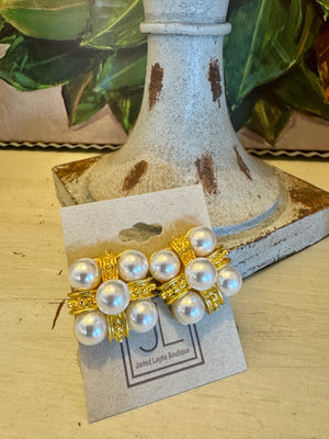 Pearl Statement Earring
