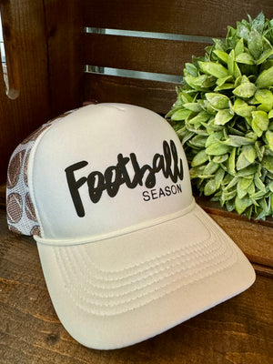 Football Season Custom Mesh Back Hat