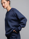 French Terry Ribbed Detail Sweatshirt (multi colors)