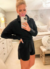 Black Long Sleeve MonoB Romper