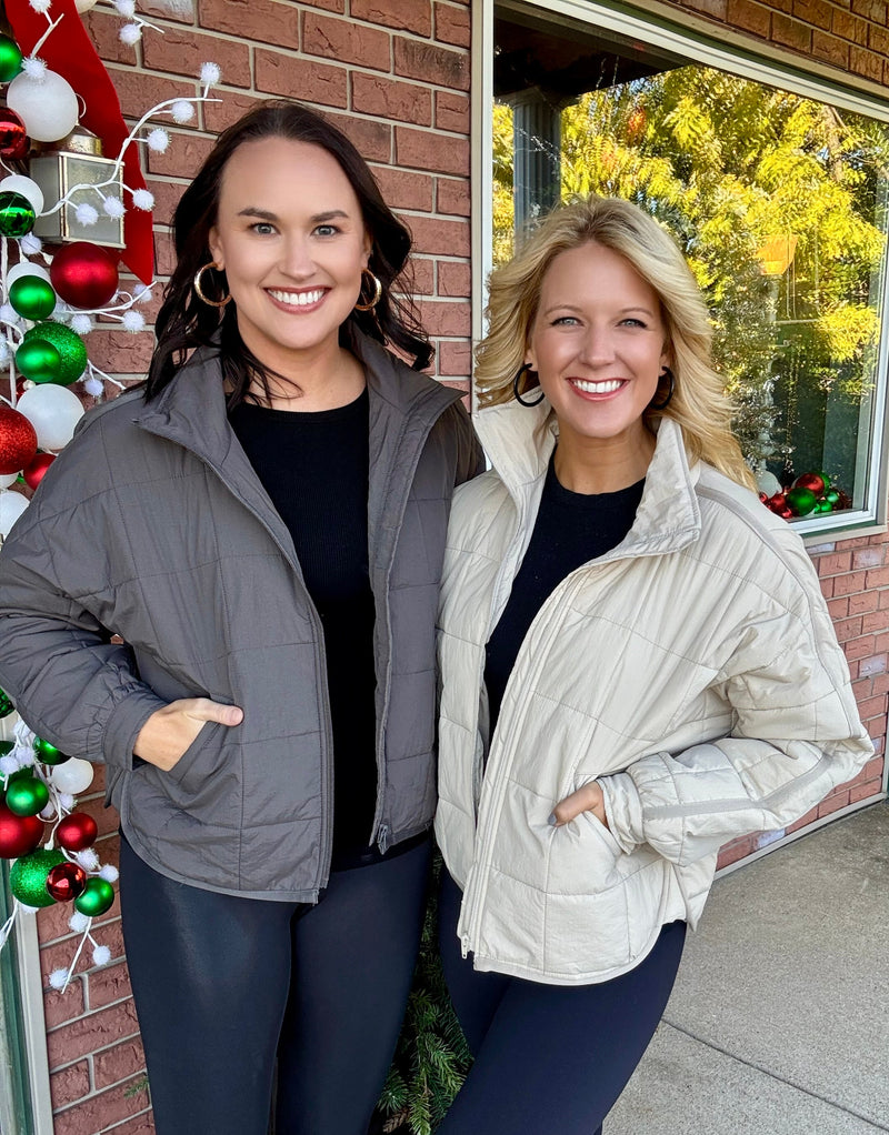 Quilted Puffer Jacket