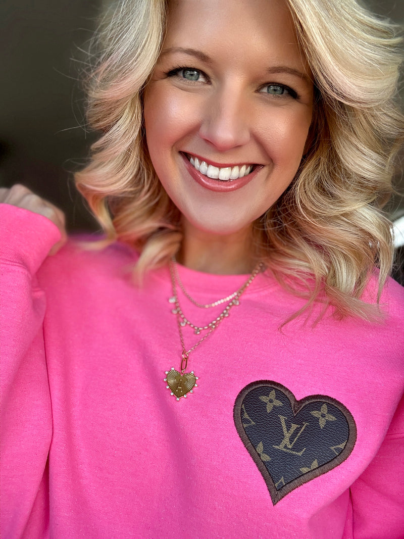 Custom Heart Sweatshirt