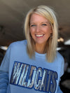 Light Blue WILDCATS Custom Sweatshirt *Pre-Order*