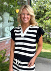 Stripe Top & Short Set