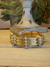 Gold & Pearl Bangle