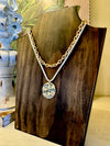 Silver & Gold Layered Necklace