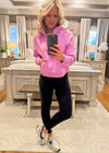 Bright Mauve 1/4 Zip Pullover