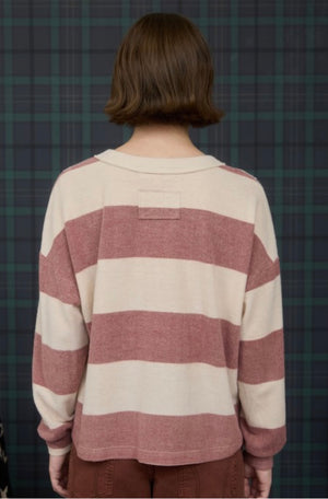 Washed Stripe Top