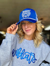 Wildcat Trucker Hat with Check Back