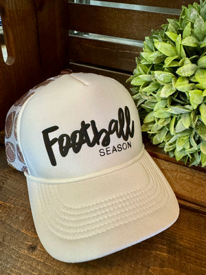 Football Season Custom Mesh Back Hat