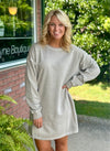 Washed Ash Mocha Tunic Dress