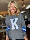 Varsity L/S Custom K Shirt *Pre-order*