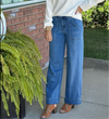 Wide Leg Cuff Jean