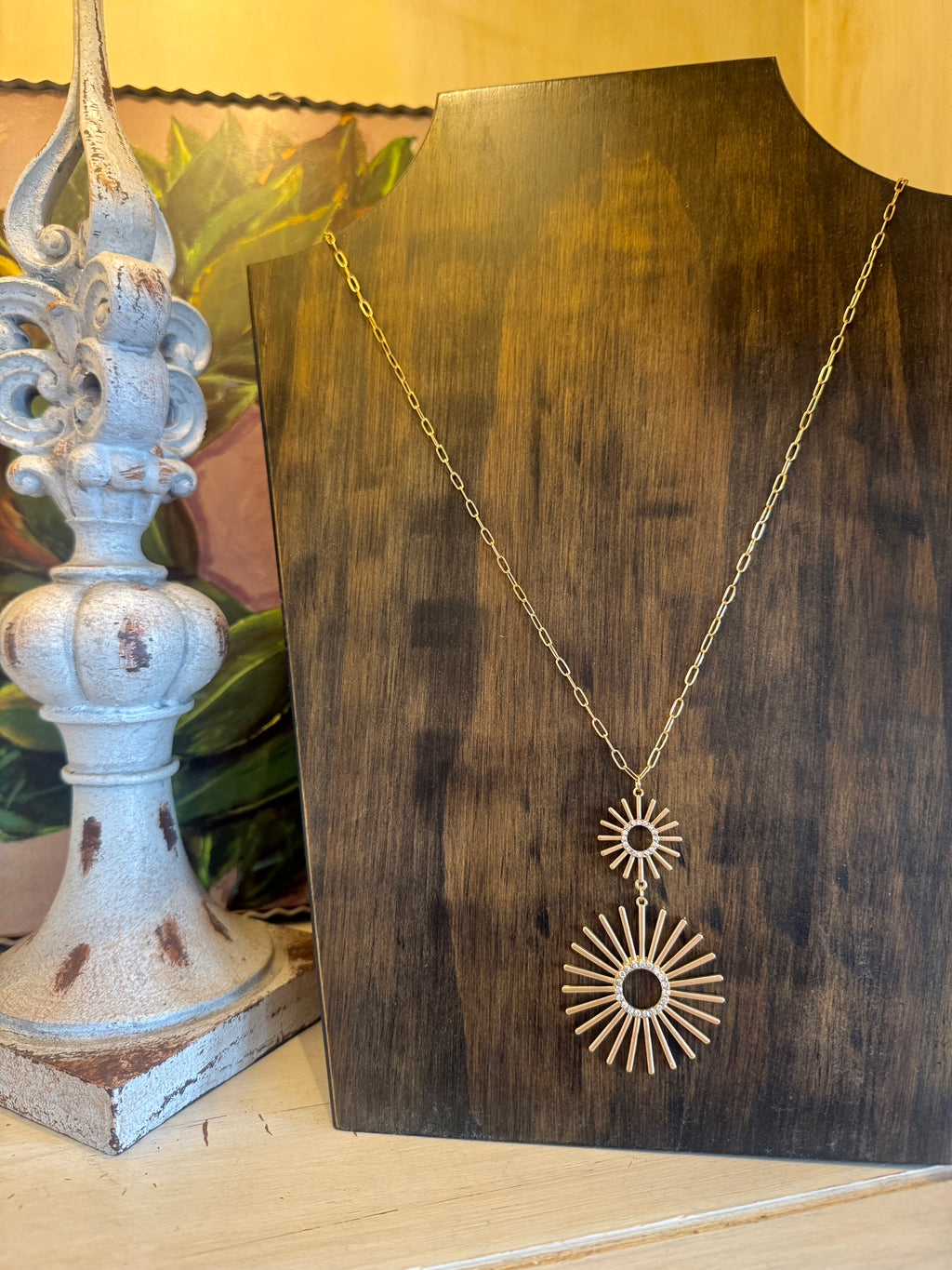Gold Burst Necklace