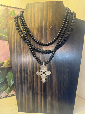 Akola Beaded Statement Necklace