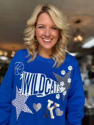 Custom Wildcats Spirit Sweatshirt *Pre-order*