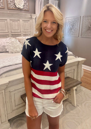 Flag Sweater **FINAL SALE**