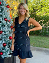 Black on Black Bow Dress