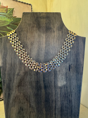 Gold Link Statement Necklace
