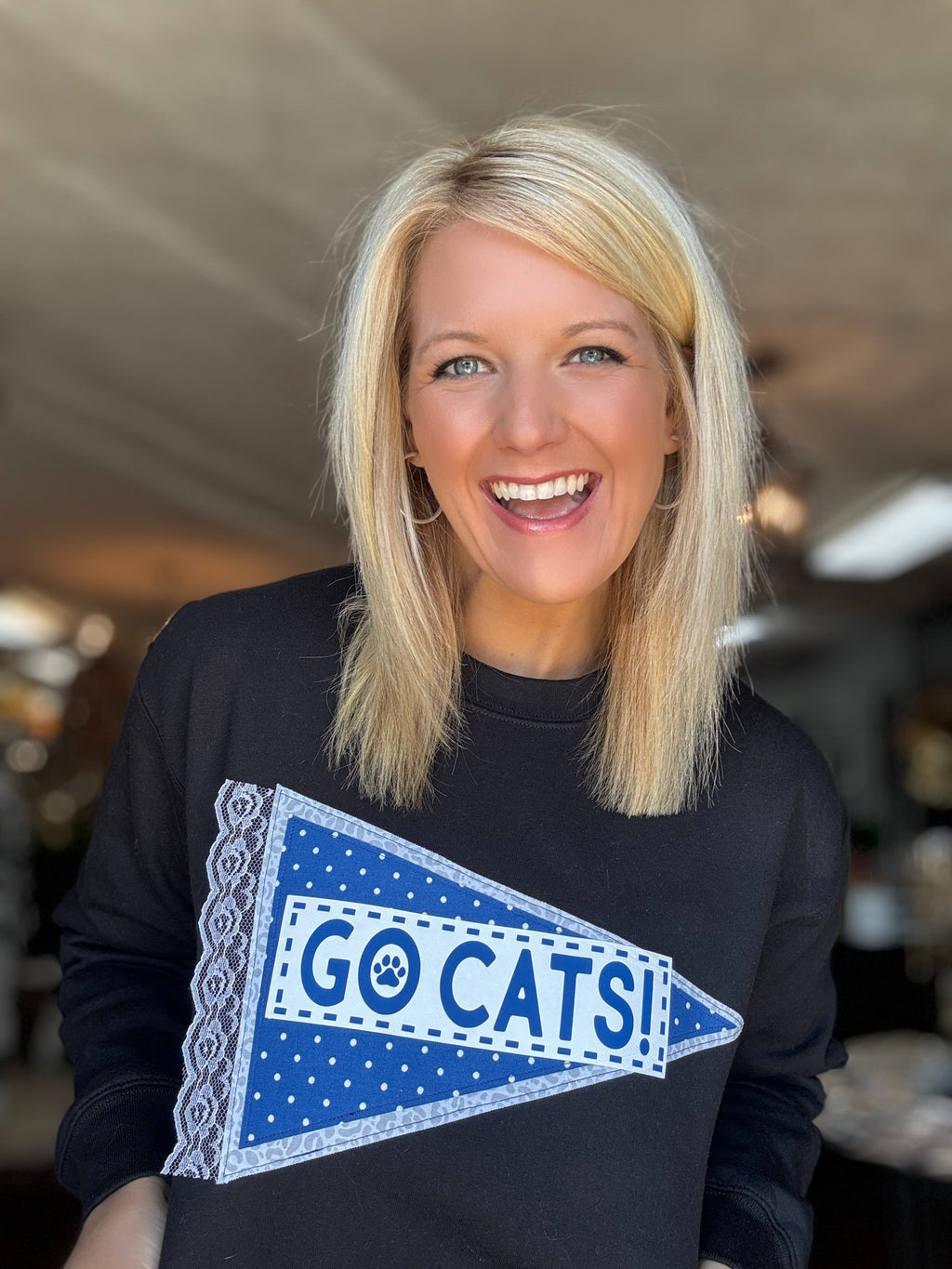 GO CATS Banner Custom Sweatshirt *Pre-Order*