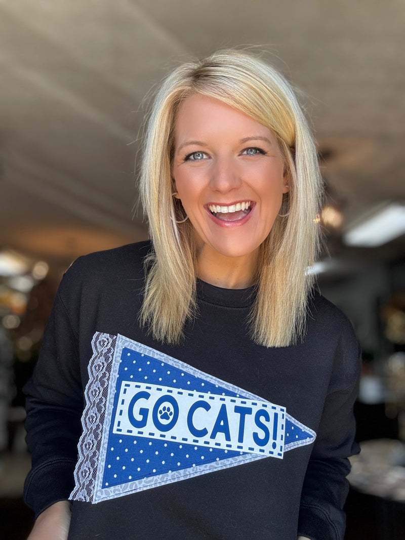 GO CATS Banner Custom Sweatshirt *Pre-Order*