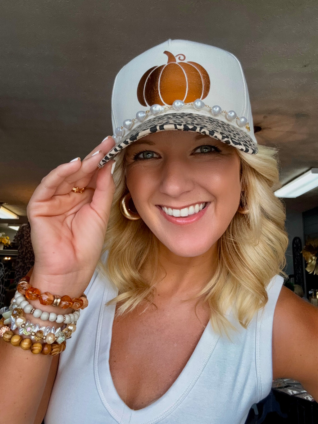 Pumpkin Custom Baseball Hat