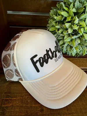 Football Season Custom Mesh Back Hat