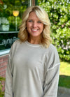 Washed Ash Mocha Tunic Dress