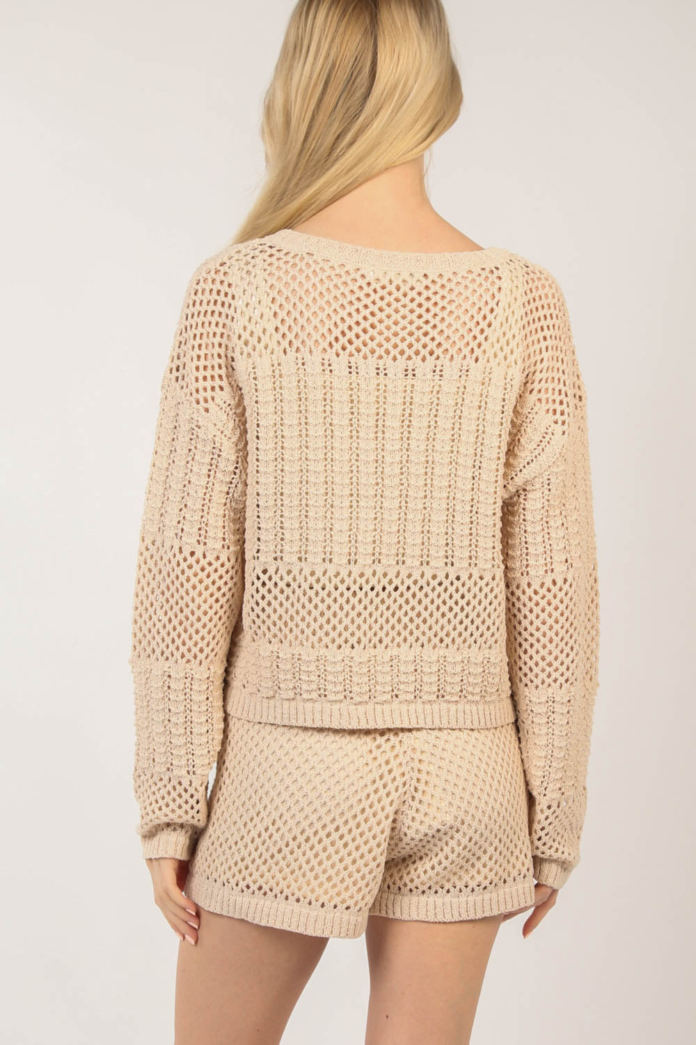 Crochet Lightweight Sweater and Short SET