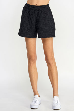 Black & Beige Quilted SET
