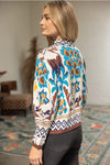 Multi Color Abstract Sweater