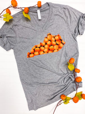 Custom Kentucky Pumpkin T-Shirt